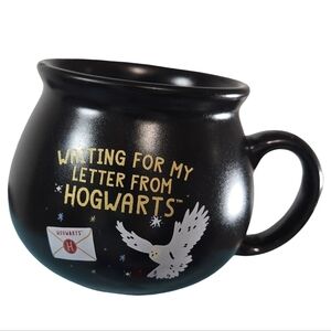 Hogwarts Warner Bros. Black and Gold Hogwarts Cauldron Mug